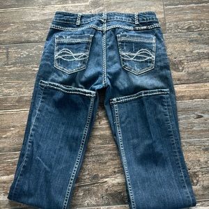 Cowgirl Tuff Don’t Fence Me In Bling size 29/35